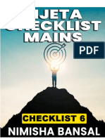 ENGLISH MAINS VIJETA CHECKLIST 6 BY NIMISHA MAM 8 FEB 2024 Docx