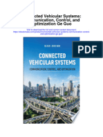 Connected Vehicular Systems Communication Control and Optimization Ge Guo Full Chapter