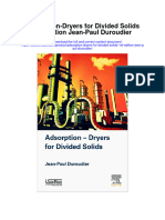 Adsorption Dryers For Divided Solids 1St Edition Jean Paul Duroudier Full Chapter