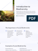 Introduction To Biodiversity