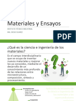 9 - Materiales y Ensayos - Intro Ciencia e Ing de Materiales