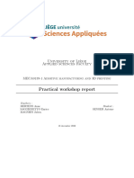 Practical Workshop Report Antoine SENGER