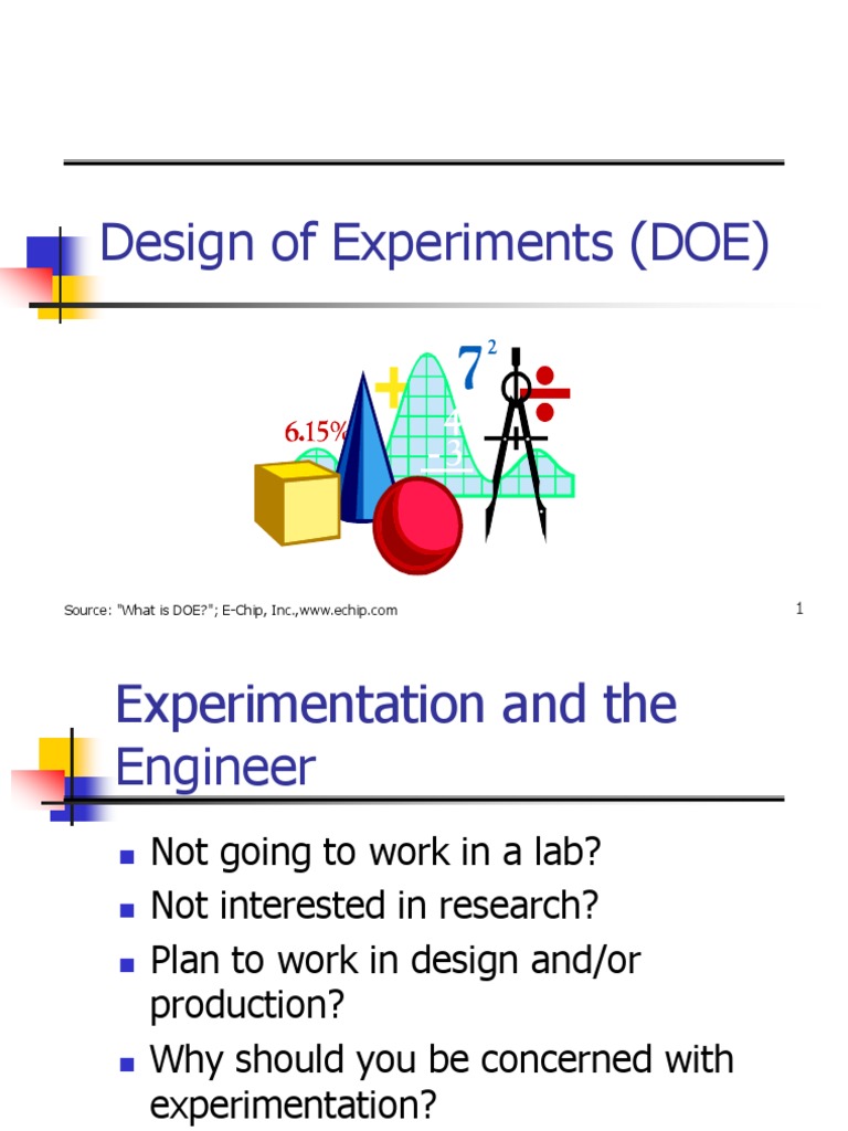Engineers' Guide to DOE | PDF