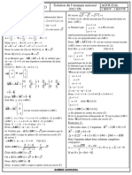 Examen National Maths Sciences Et Technologies 2012 Normale Corrige