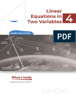 IX Maths Ch-4 Solutions (Linear Equations in One Variable)