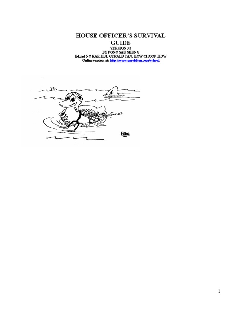 House Officer Survival Guide 3.0 | PDF | Radiology | Hospital
