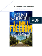 Ultimate Freedom Mimi Barbour All Chapter