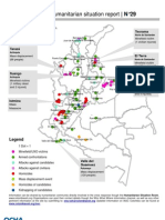 Colombia - Humanitarian Situation Report 29