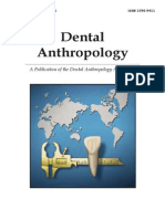 A Publication of The Dental Anthropology Association