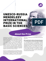 Flyer - Mendeleev Prize - E