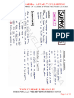 Unit 4, Pharmaceutics 1, B Pharmacy 1st Sem, Carewell Pharma