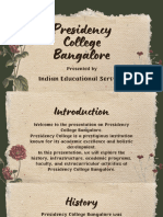 Presidency College Bangalore