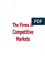 Firms in Competitive Market