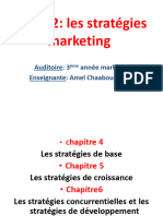 Chapitre 4 Stratãgie Marketing
