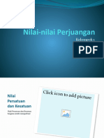 Nilai-Nilai Perjuangan