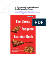Download The Chess Endgame Exercise Book John Nunn John Nunn full chapter