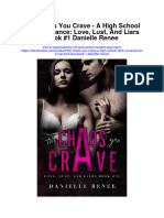 The Chaos You Crave A High School Dark Romance Love Lust and Liars Book 1 Danielle Renee Full Chapter