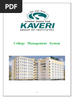 College Management System