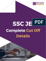 SSC Je Cut Off PDF File 91