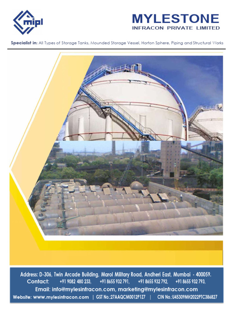 MIPL Profile - 12.4 | PDF | Liquefied Petroleum Gas | Machines