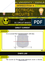 Lesson 1 - Electrical Circuits 1