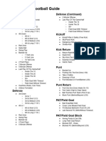 Situational Football Template