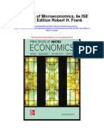 Principles of Microeconomics 8E Ise 8Th Ise Edition Robert H Frank All Chapter