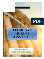 buku ajar teori dan hukum konstitusi Trio Yuvenus Zega