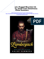 Lumberjack Rugged Mountain Ink Filthy Dirty Small Town Sweetness Khloe Summers Full Chapter