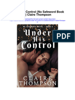 Under His Control No Safeword Book 4 Claire Thompson All Chapter