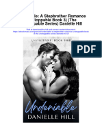 Undeniable A Stepbrother Romance Unstoppable Book 3 The Unstoppable Series Danielle Hill 2 All Chapter