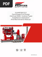 Frontier Fire Pumps - O&m Manual