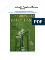 Download The Chronicles Of Fairy Land Fergus Hume full chapter