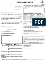 LISTA 05 - PRONOMES (PARTE 1)