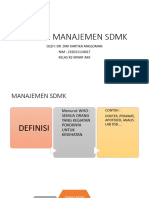 Poster Manajemen SDMK