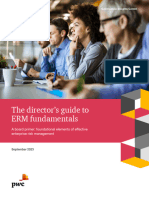 PwC - The director’s guide to ERM fundamentals