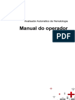 DH76 Auto Hematology Analyzer Operator Manual (Portuguese)