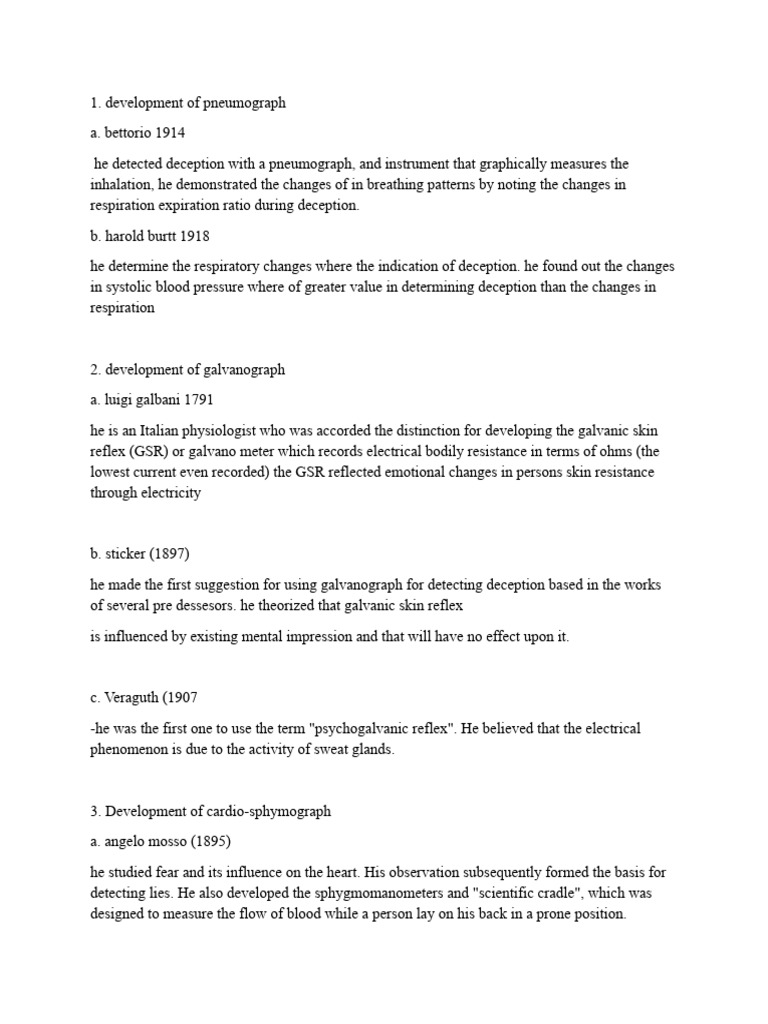 Forensic 5 Pdf Breathing Polygraph