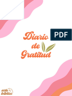 Diario de Gratitud