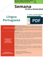 3a SERIE LINGUA PORTUGUESA. SEMANA 5 PDF