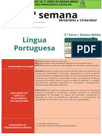 3a SERIE LINGUA PORTUGUESA. SEMANA 6 PDF