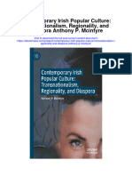 Download Contemporary Irish Popular Culture Transnationalism Regionality And Diaspora Anthony P Mcintyre full chapter