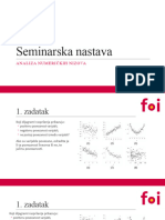 Seminarska Nastava - ITDP (2.)