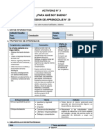 3° Grado - Sesiones Del 15 de Abril