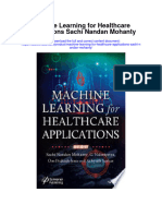 Download Machine Learning For Healthcare Applications Sachi Nandan Mohanty full chapter