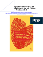Contemporary Perspectives On Relational Wellness 1St Ed Edition Floriana Irtelli Full Chapter