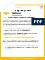Ispeakspokespoken Synonymes Anglais PDF