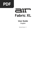 AIR Fabric XL - User Guide - v1.1