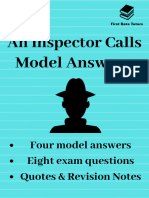 AN INSPECTOR CALLS REVISION PACK Sample Paper