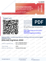 (Event Ticket) (ONLINE) DigiWeek 2022 - DigiWeek 2022 - Transforming Indonesia - Creating A Safe and Inclusive - 1 35306-E4C36-888